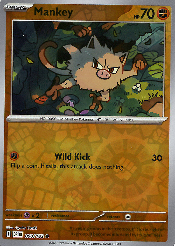 Mankey (Reverse Holo)