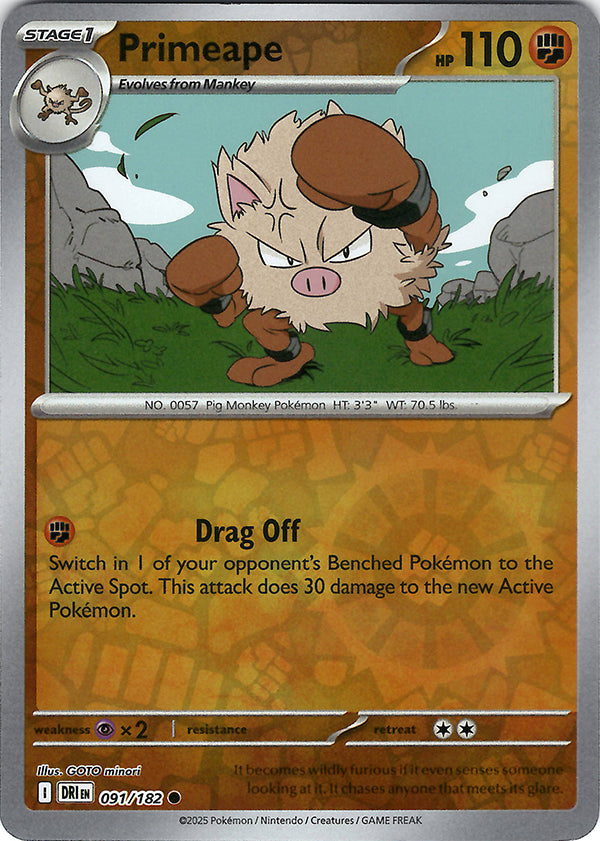 Primeape (Reverse Holo)