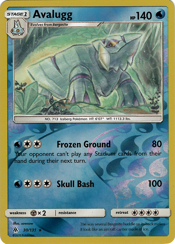 Avalugg (Reverse Holo)