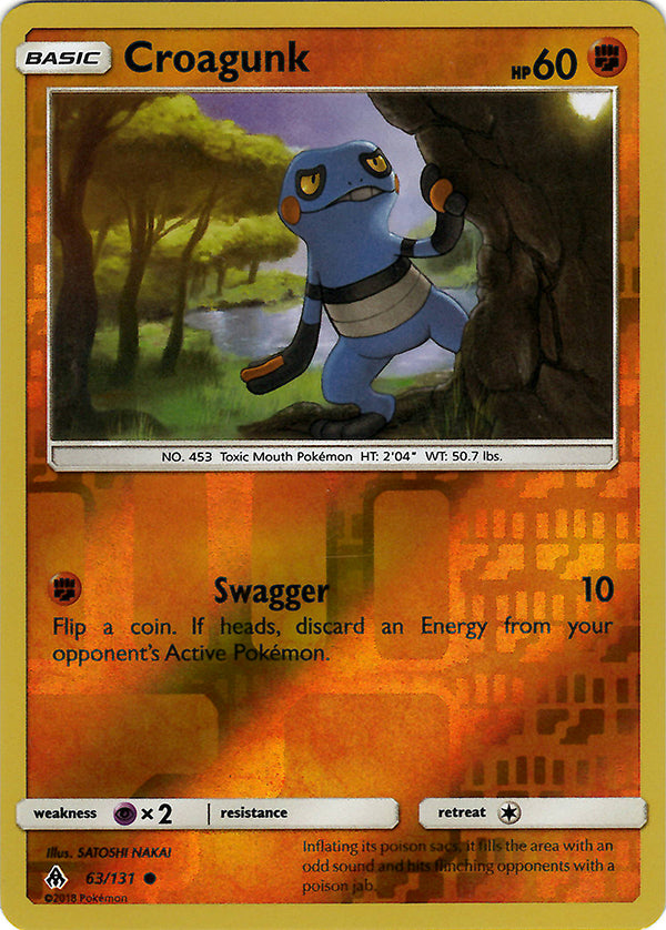 Croagunk (Reverse Holo)