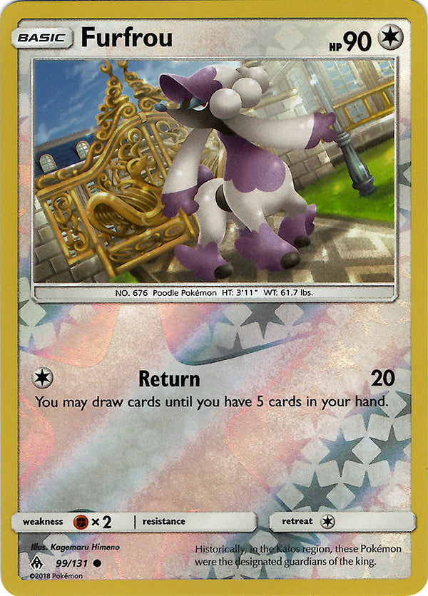 Furfrou (Reverse Holo)