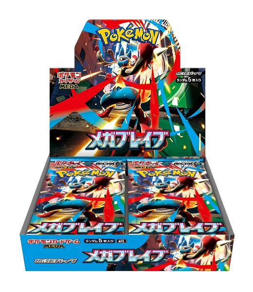 Pokémon TCG Mega Brave Booster Box [JAPANESE]