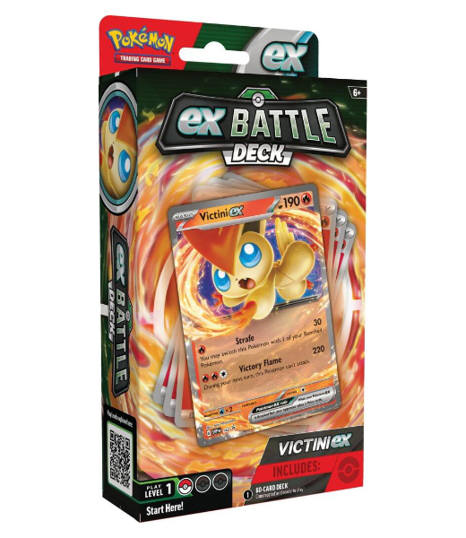Pokémon TCG ex Battle Deck Victini & Miraidon ex (Select a Deck)