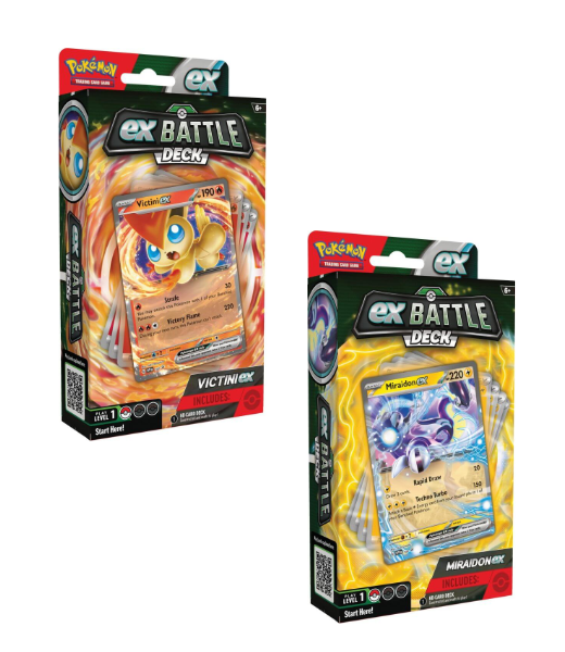 Pokémon TCG ex Battle Deck Victini & Miraidon ex (Select a Deck)