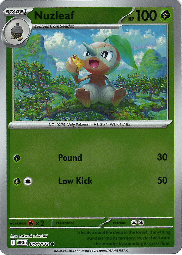 Nuzleaf (Reverse Holo)