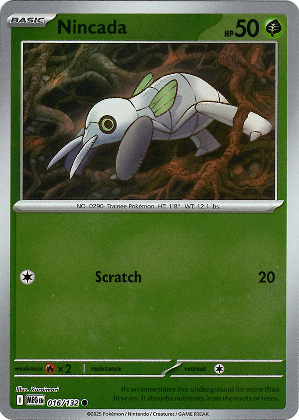 Nincada (Reverse Holo)