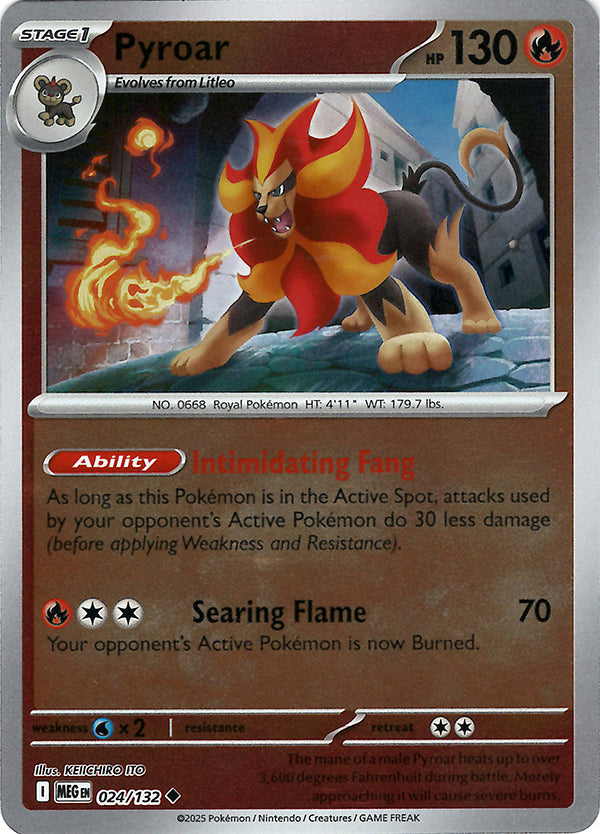 Pyroar (Reverse Holo)