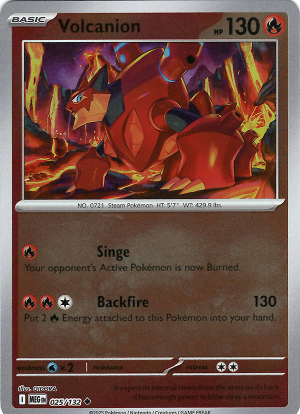 Volcanion (Reverse Holo)