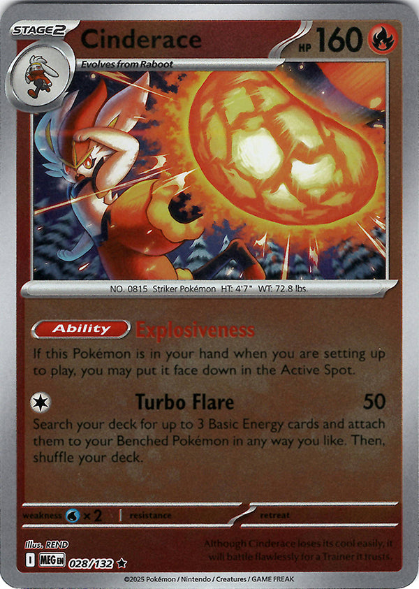 Cinderace (Reverse Holo)