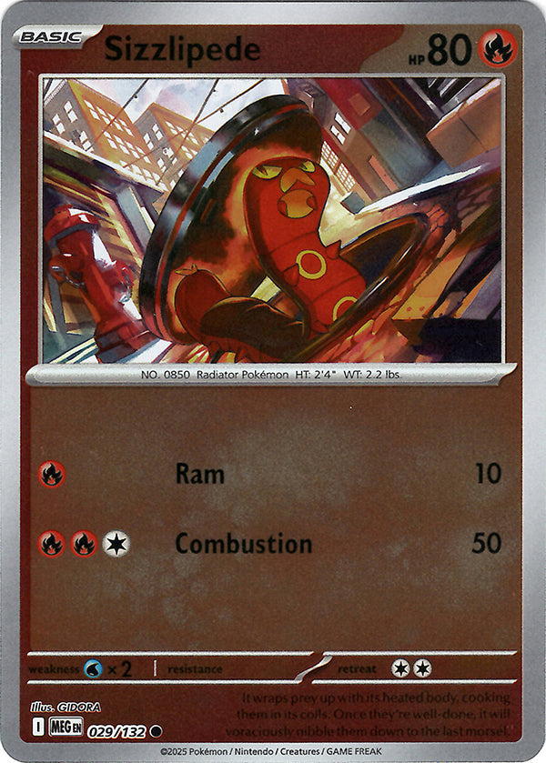 Sizzlipede (Reverse Holo)