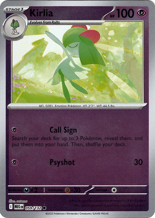 Kirlia (Reverse Holo)