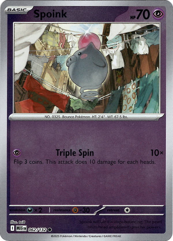 Spoink (Reverse Holo)