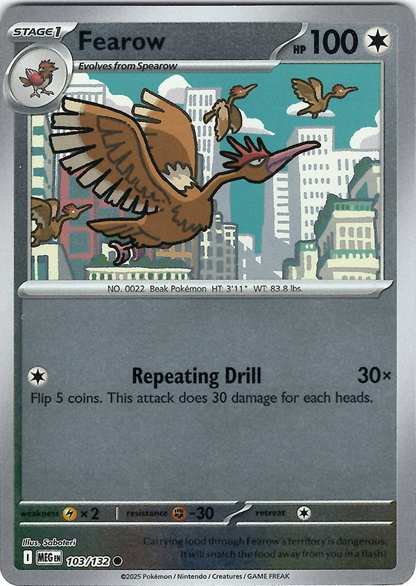 Fearow (Reverse Holo)
