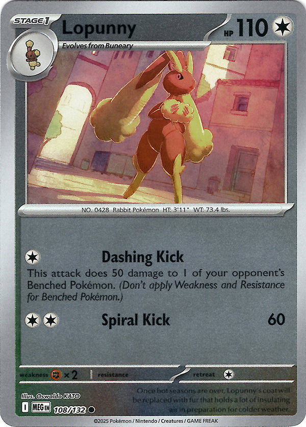Lopunny (Reverse Holo)