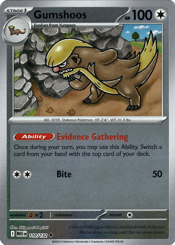 Gumshoos (Reverse Holo)