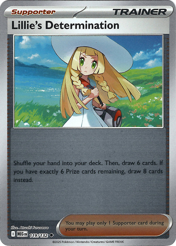 Lillie's Determination (Reverse Holo)