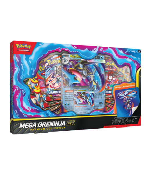 Pokémon TCG Mega Greninja ex Premium Collection