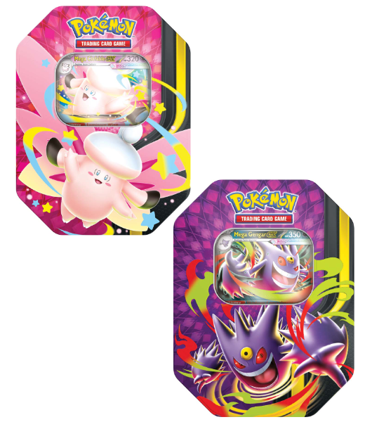 Pokemon TCG: Mega Moonlight Tin [ONE TINE AT RANDOM]
