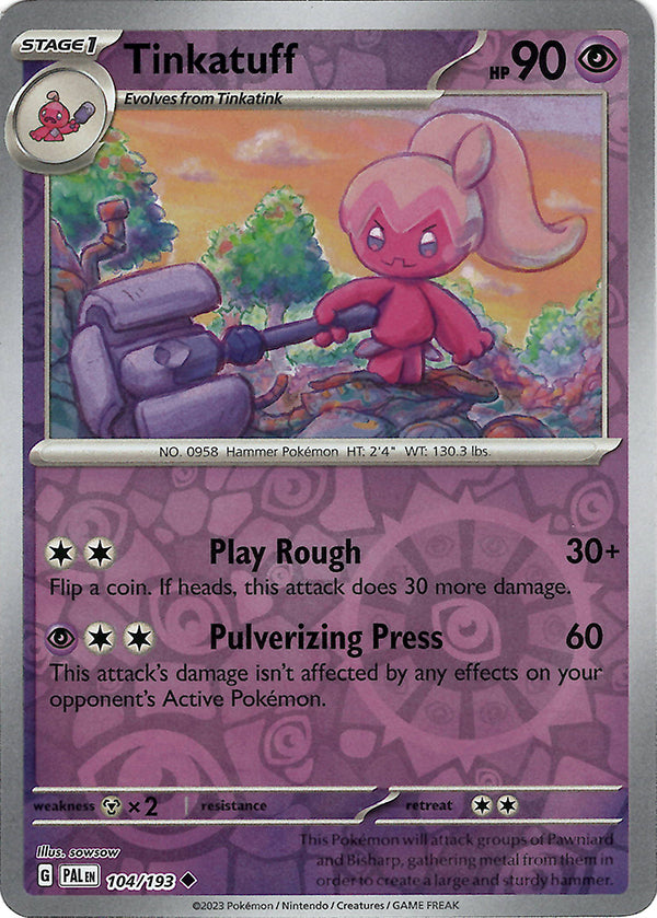 Tinkatuff (104)  (Reverse Holo)