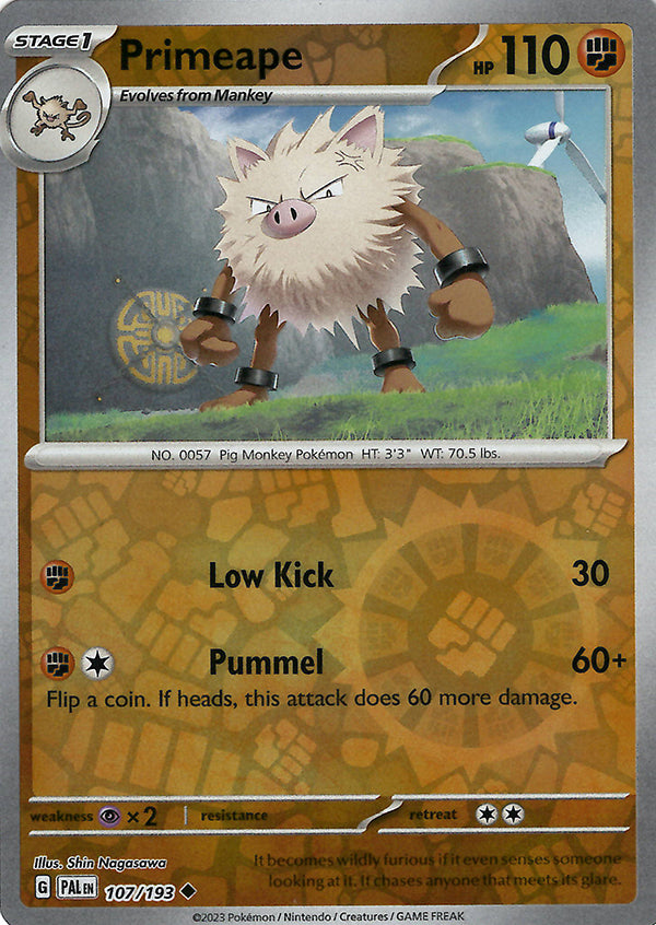 Primeape  (Reverse Holo)