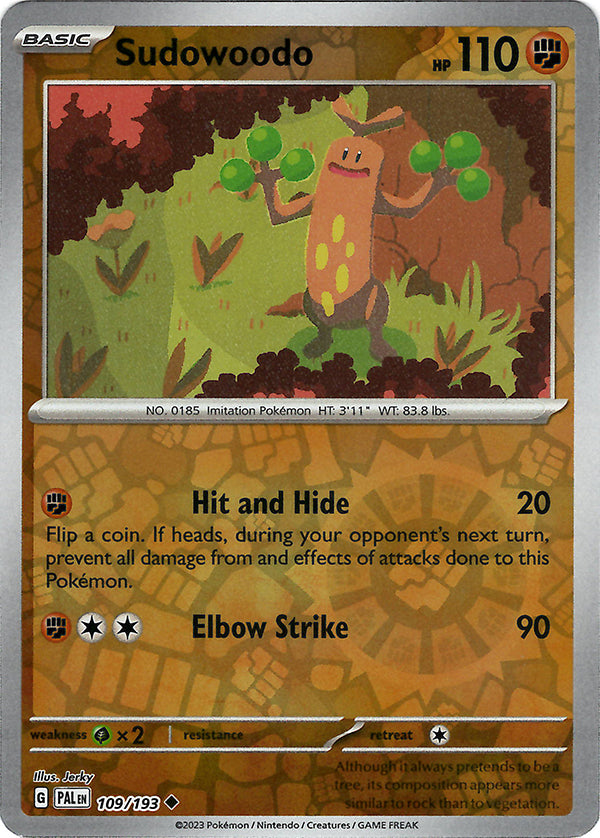 Sudowoodo  (Reverse Holo)