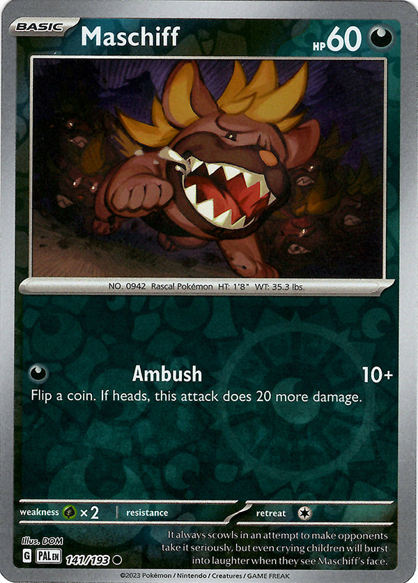 Maschiff (141)  (Reverse Holo)