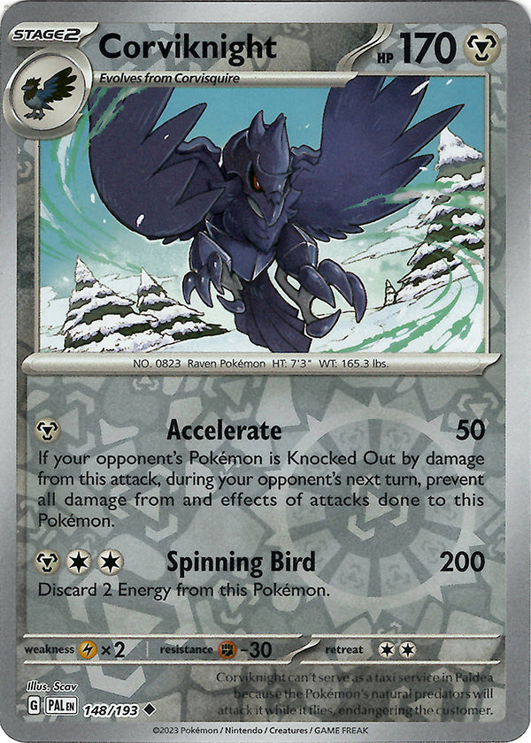 Corviknight  (Reverse Holo)