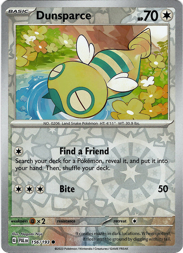 Dunsparce  (Reverse Holo)