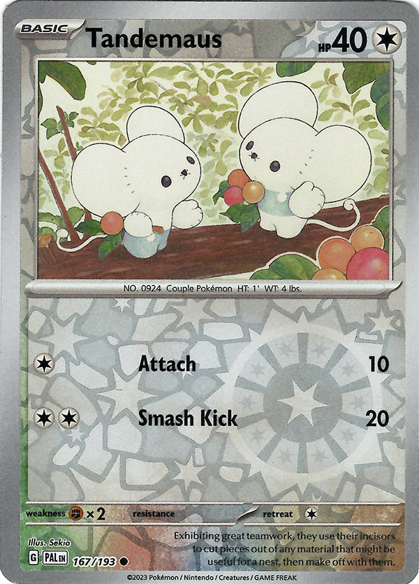 Tandemaus (167)  (Reverse Holo)
