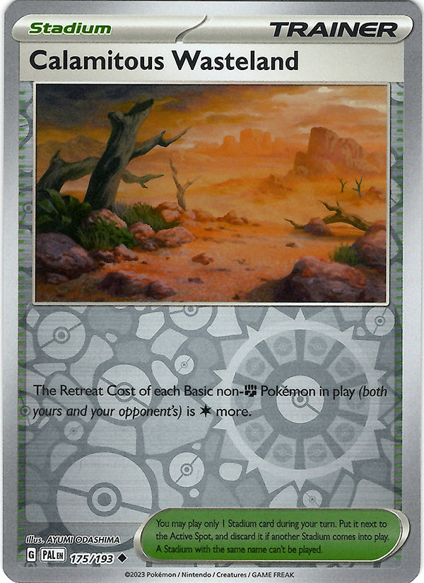 Calamitous Wasteland  (Reverse Holo)