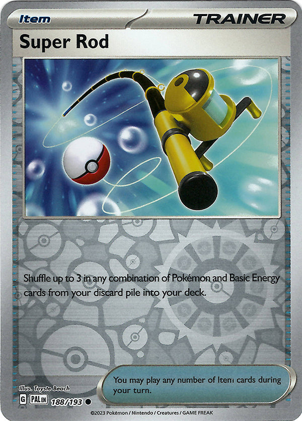 Super Rod  (Reverse Holo)