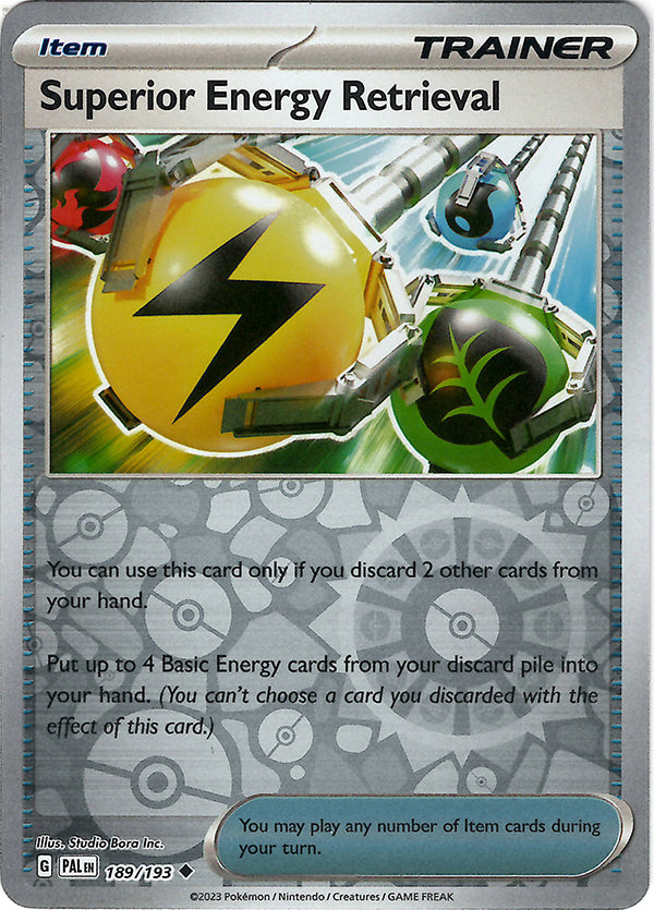 Superior Energy Retrieval  (Reverse Holo)