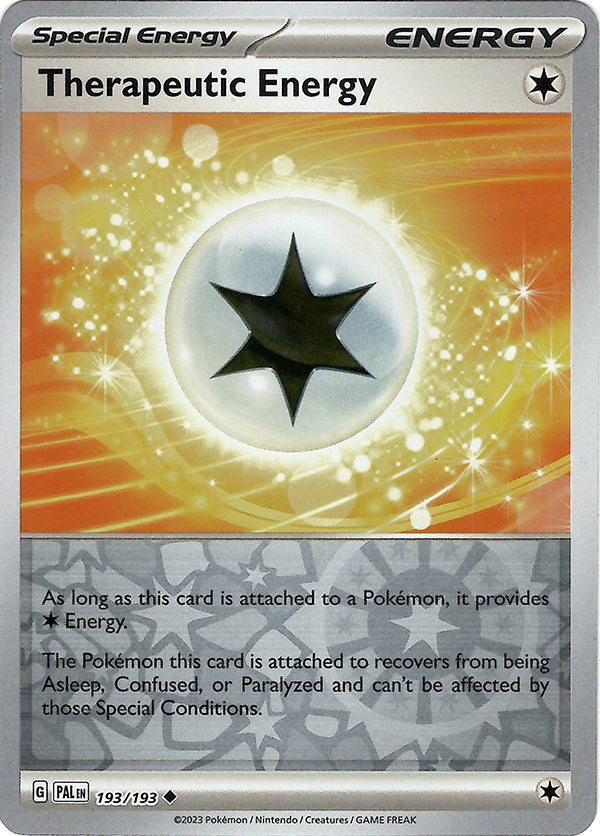 Therapeutic Energy  (Reverse Holo)