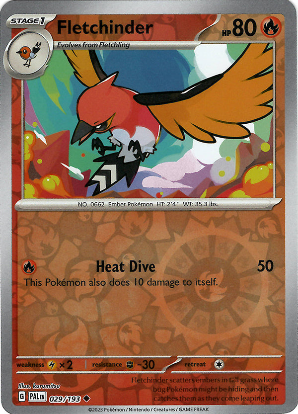 Fletchinder  (Reverse Holo)
