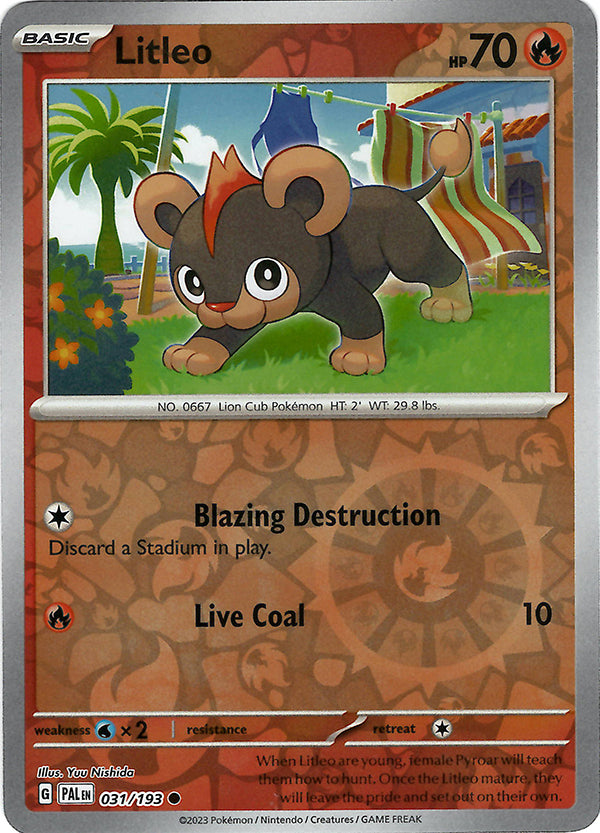 Litleo  (Reverse Holo)