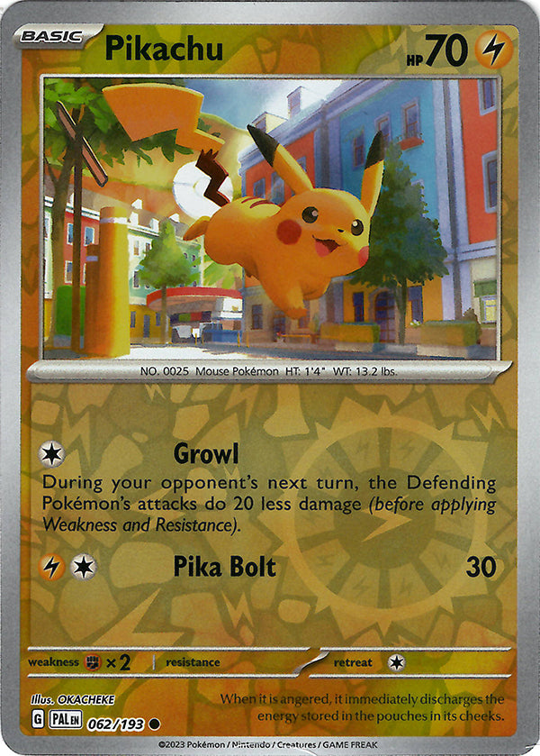 Pikachu  (Reverse Holo)
