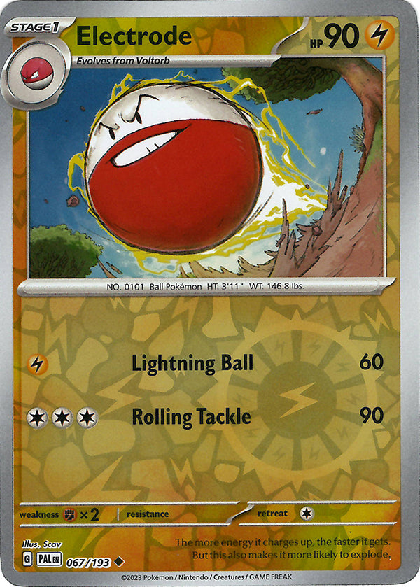 Electrode  (Reverse Holo)