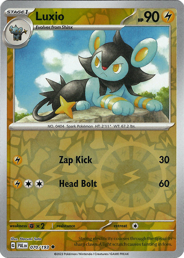 Luxio  (Reverse Holo)