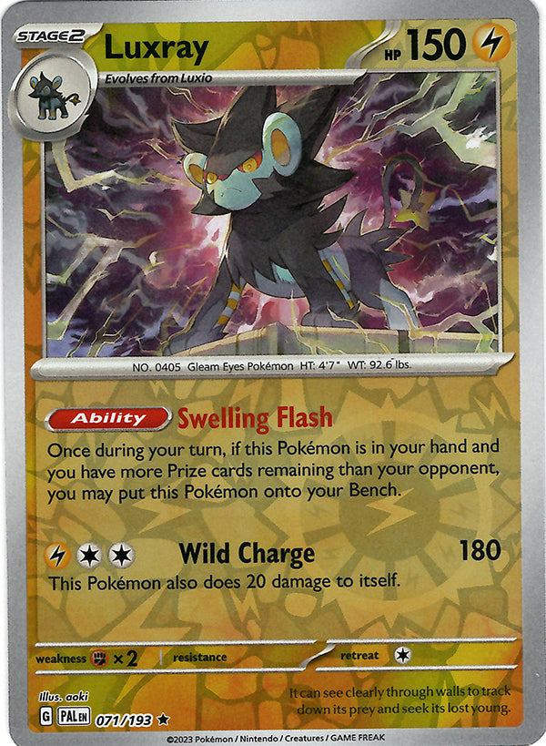Luxray  (Reverse Holo)