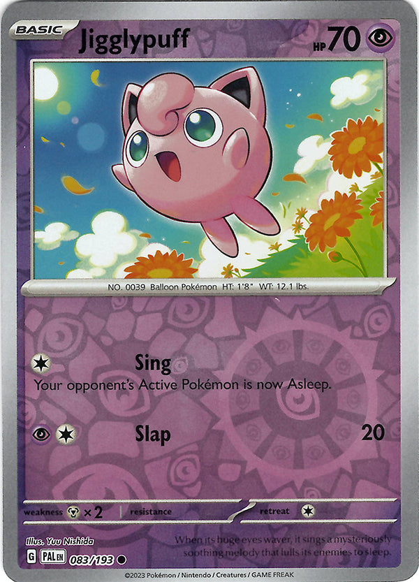 Jigglypuff  (Reverse Holo)