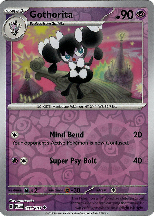 Gothorita  (Reverse Holo)