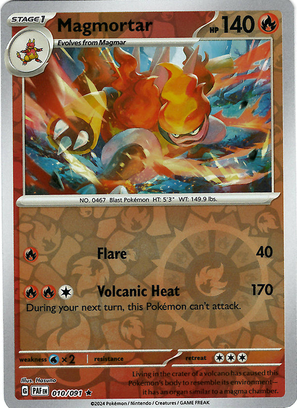 Magmortar (Reverse Holo)