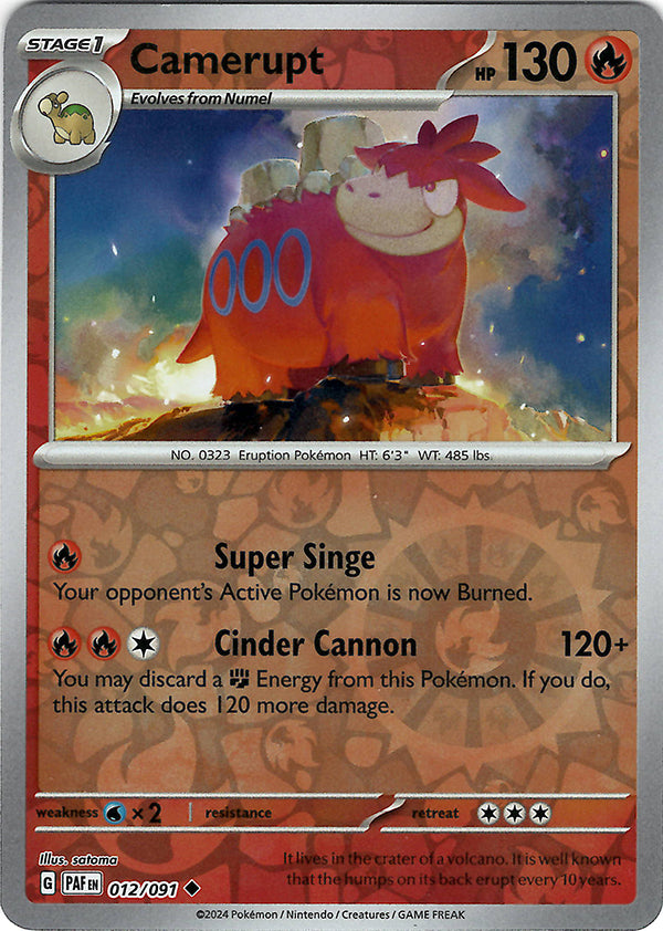 Camerupt (Reverse Holo)