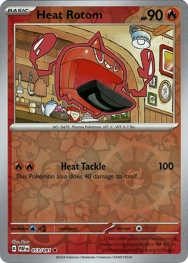 Heat Rotom (Reverse Holo)