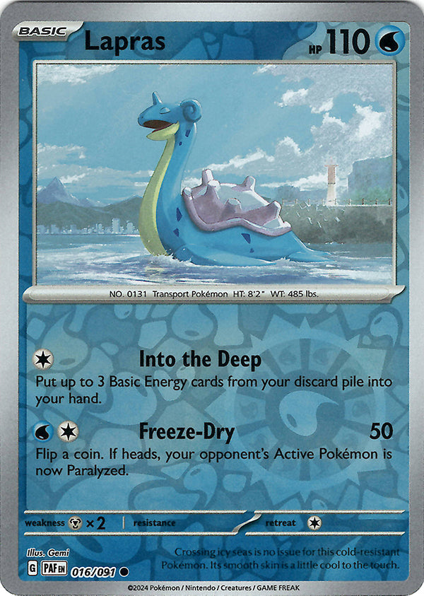 Lapras (Reverse Holo)