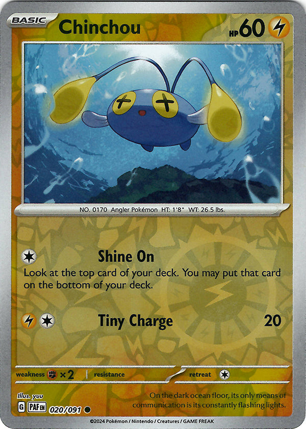 Chinchou (Reverse Holo)