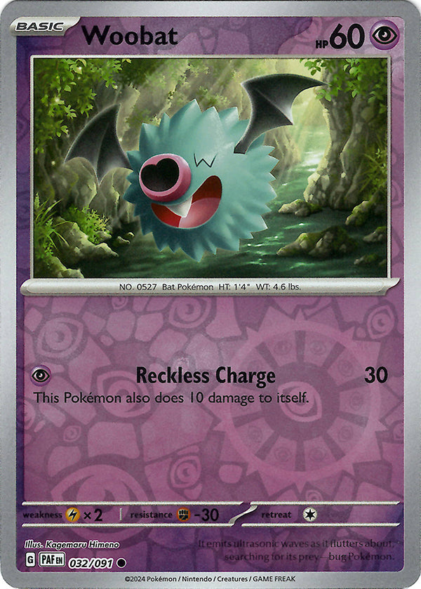 Woobat (Reverse Holo)