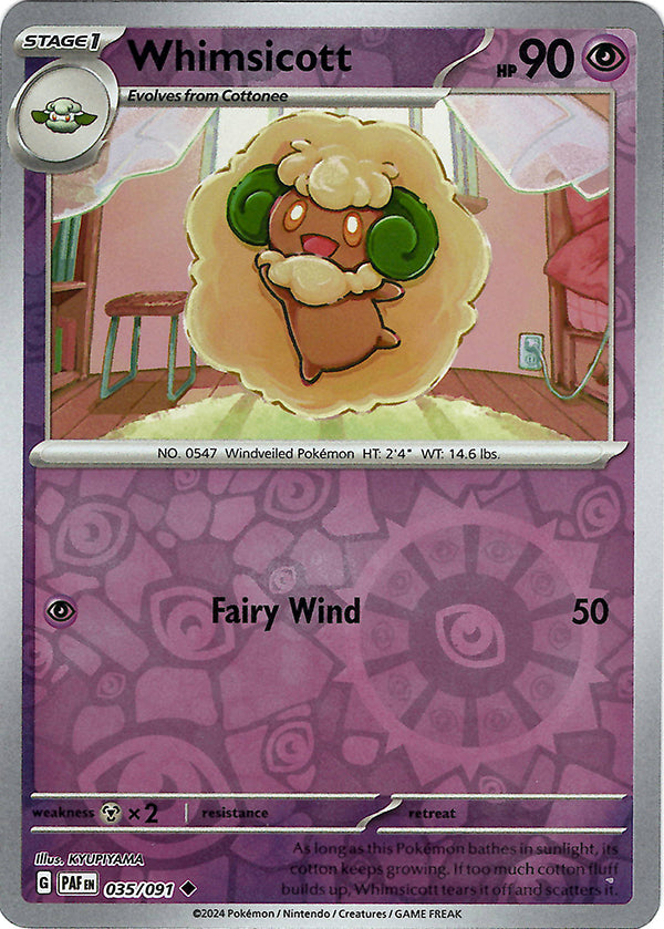 Whimsicott (Reverse Holo)