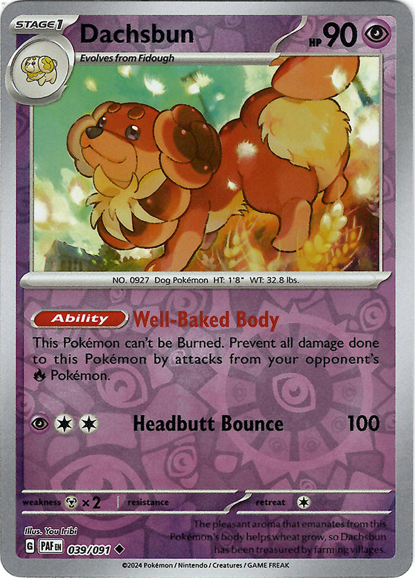 Dachsbun (Reverse Holo)