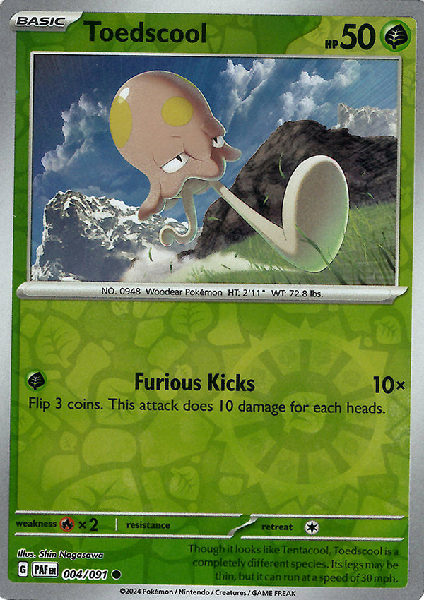 Toedscool (Reverse Holo)